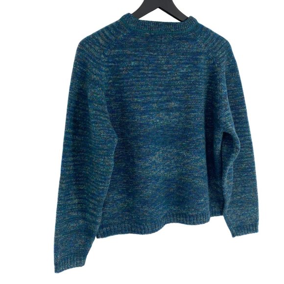 VTG EDDIE BAUER 100% Shetland Wool Sweater - Picture 11 of 16